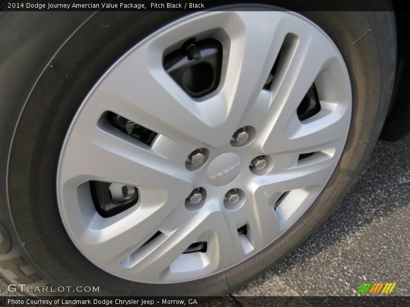 Pitch Black / Black 2014 Dodge Journey Amercian Value Package