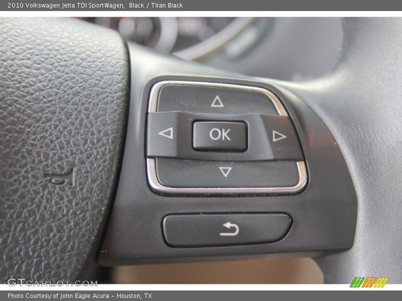 Black / Titan Black 2010 Volkswagen Jetta TDI SportWagen