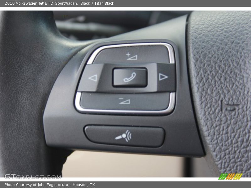 Black / Titan Black 2010 Volkswagen Jetta TDI SportWagen