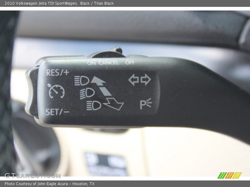 Black / Titan Black 2010 Volkswagen Jetta TDI SportWagen