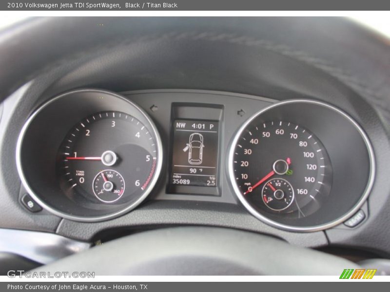 Black / Titan Black 2010 Volkswagen Jetta TDI SportWagen