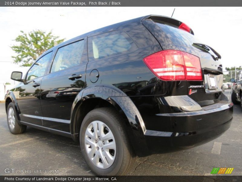 Pitch Black / Black 2014 Dodge Journey Amercian Value Package