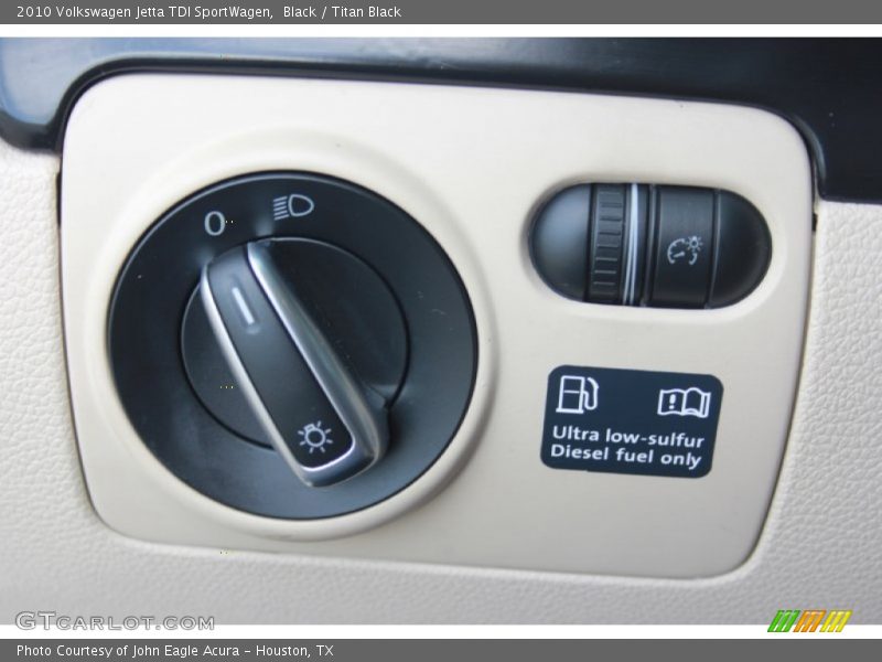 Black / Titan Black 2010 Volkswagen Jetta TDI SportWagen