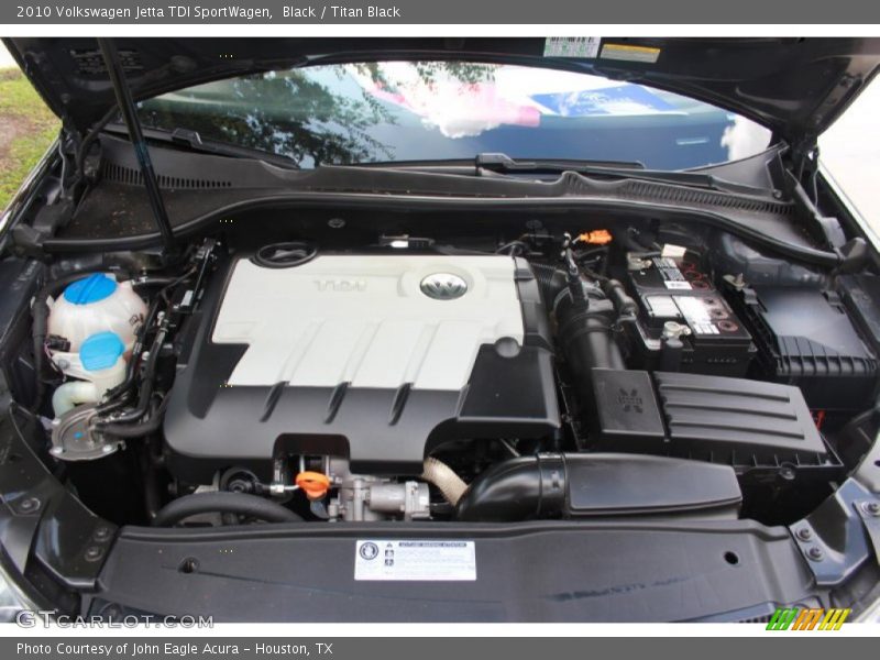 Black / Titan Black 2010 Volkswagen Jetta TDI SportWagen