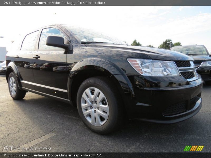 Pitch Black / Black 2014 Dodge Journey Amercian Value Package