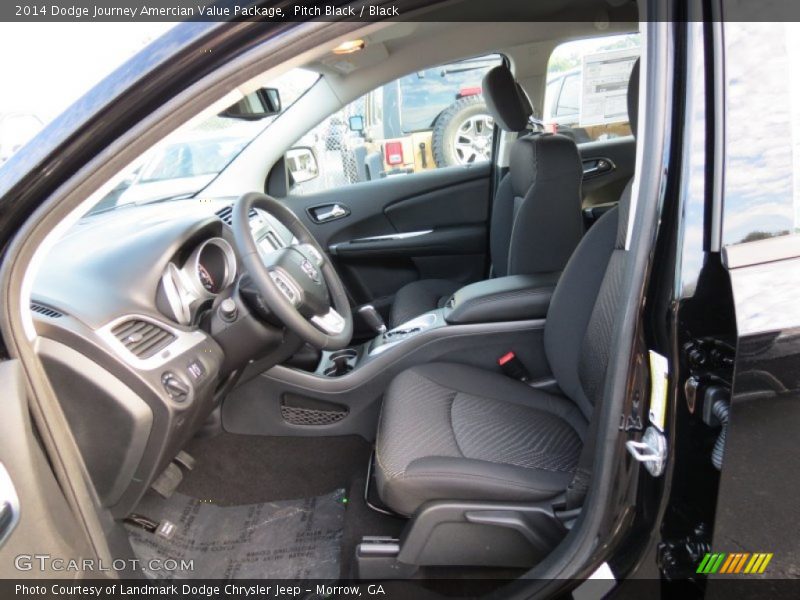 Pitch Black / Black 2014 Dodge Journey Amercian Value Package