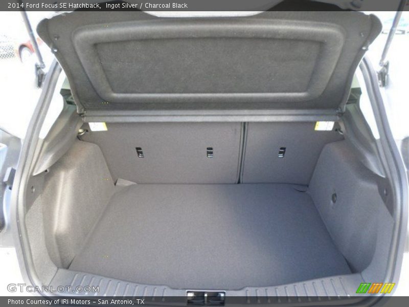 Ingot Silver / Charcoal Black 2014 Ford Focus SE Hatchback