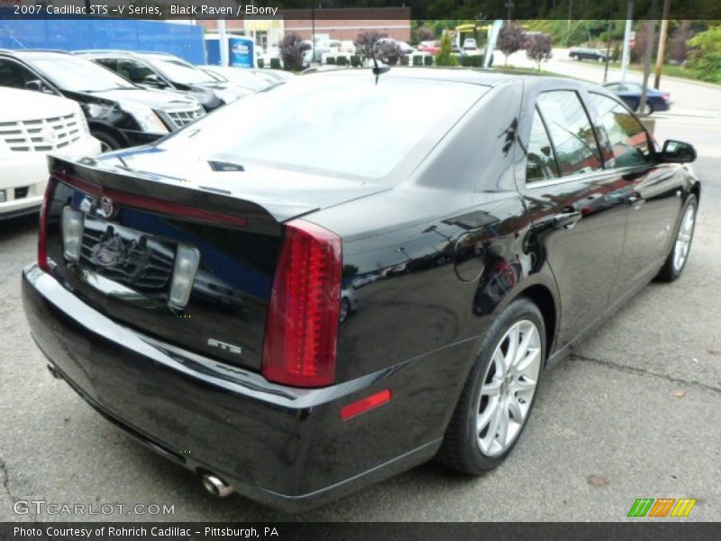 Black Raven / Ebony 2007 Cadillac STS -V Series