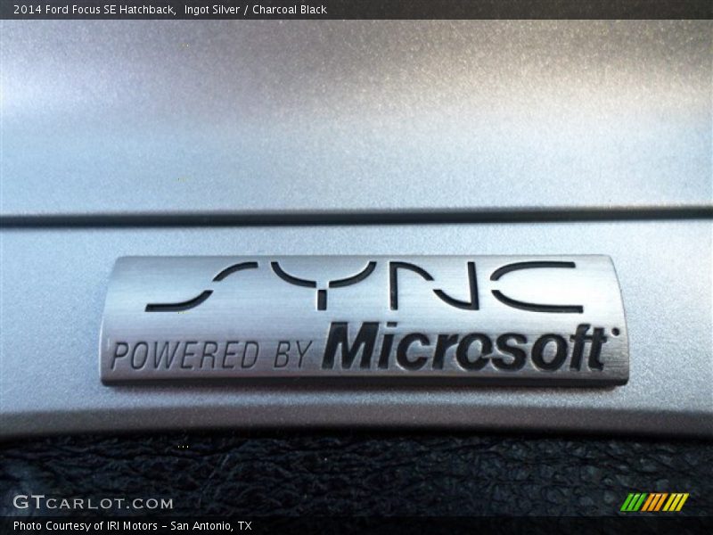 Ingot Silver / Charcoal Black 2014 Ford Focus SE Hatchback