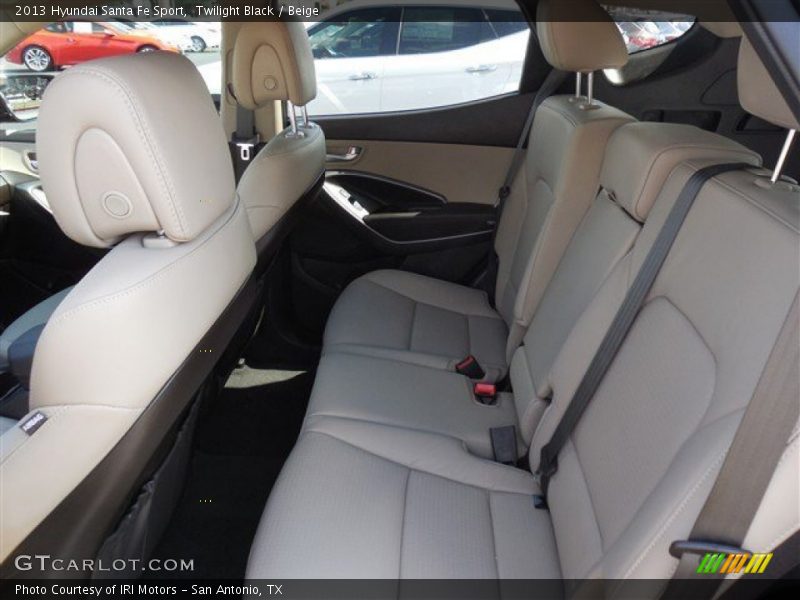 Twilight Black / Beige 2013 Hyundai Santa Fe Sport