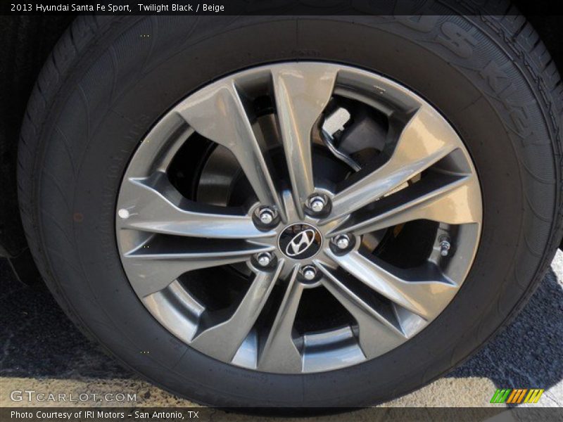 Twilight Black / Beige 2013 Hyundai Santa Fe Sport