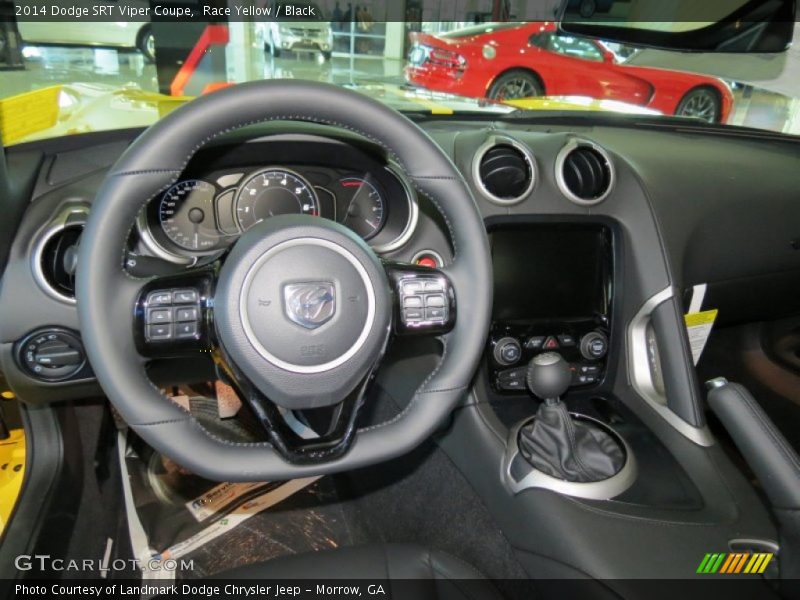  2014 SRT Viper Coupe Black Interior