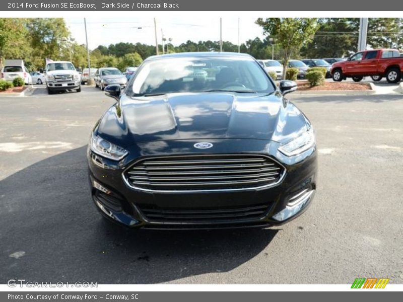 Dark Side / Charcoal Black 2014 Ford Fusion SE EcoBoost
