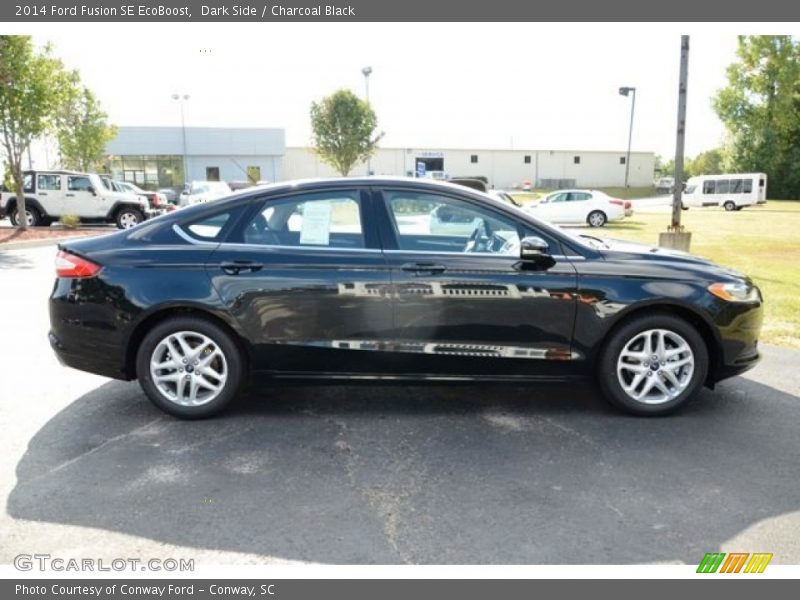Dark Side / Charcoal Black 2014 Ford Fusion SE EcoBoost