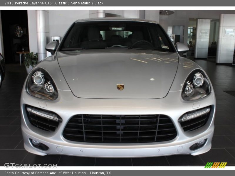 Classic Silver Metallic / Black 2013 Porsche Cayenne GTS
