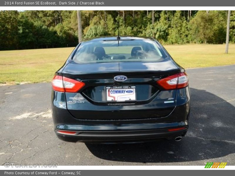 Dark Side / Charcoal Black 2014 Ford Fusion SE EcoBoost