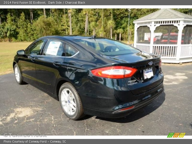 Dark Side / Charcoal Black 2014 Ford Fusion SE EcoBoost