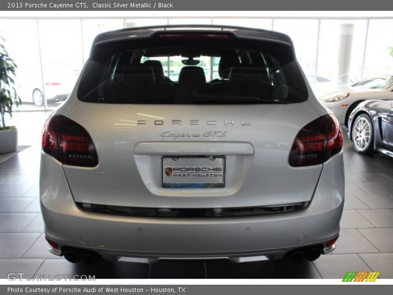 Classic Silver Metallic / Black 2013 Porsche Cayenne GTS