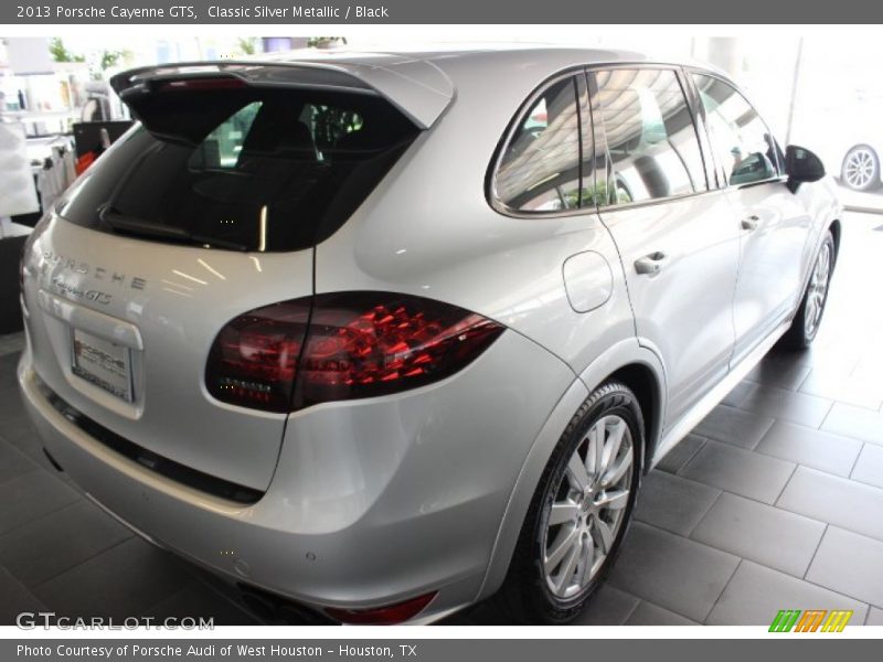 Classic Silver Metallic / Black 2013 Porsche Cayenne GTS