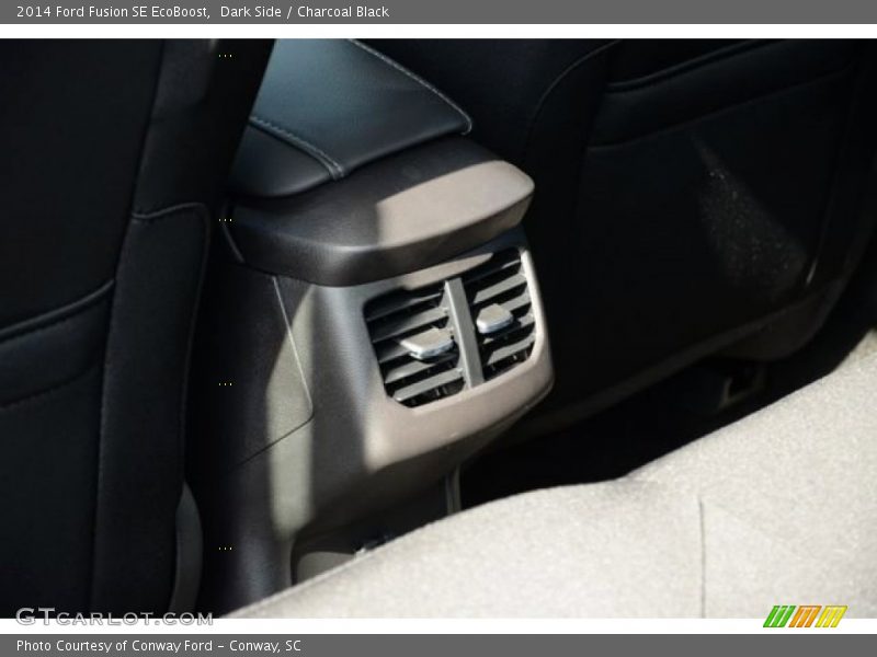 Dark Side / Charcoal Black 2014 Ford Fusion SE EcoBoost