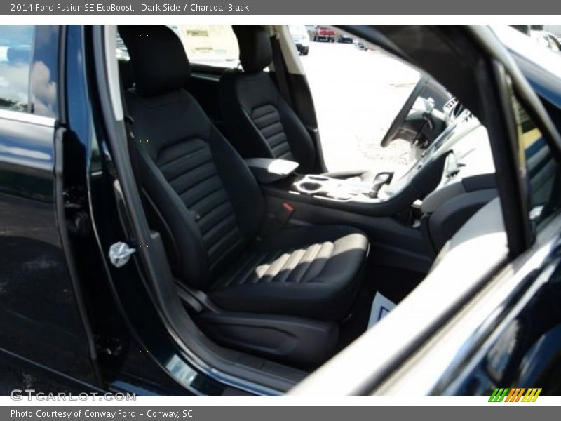 Dark Side / Charcoal Black 2014 Ford Fusion SE EcoBoost
