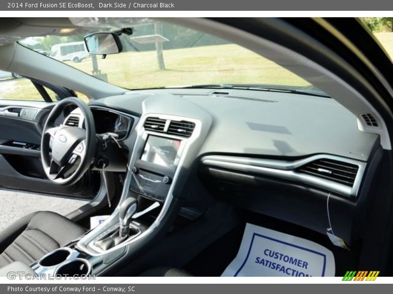 Dark Side / Charcoal Black 2014 Ford Fusion SE EcoBoost