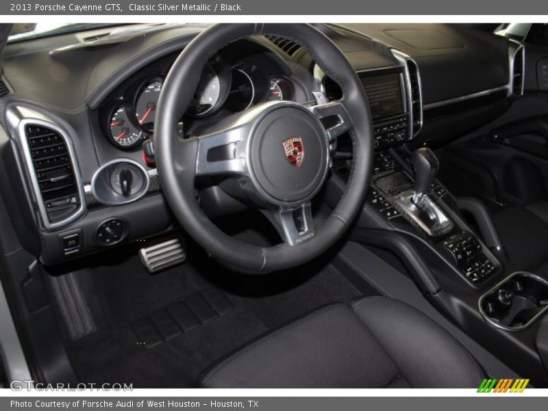 Classic Silver Metallic / Black 2013 Porsche Cayenne GTS