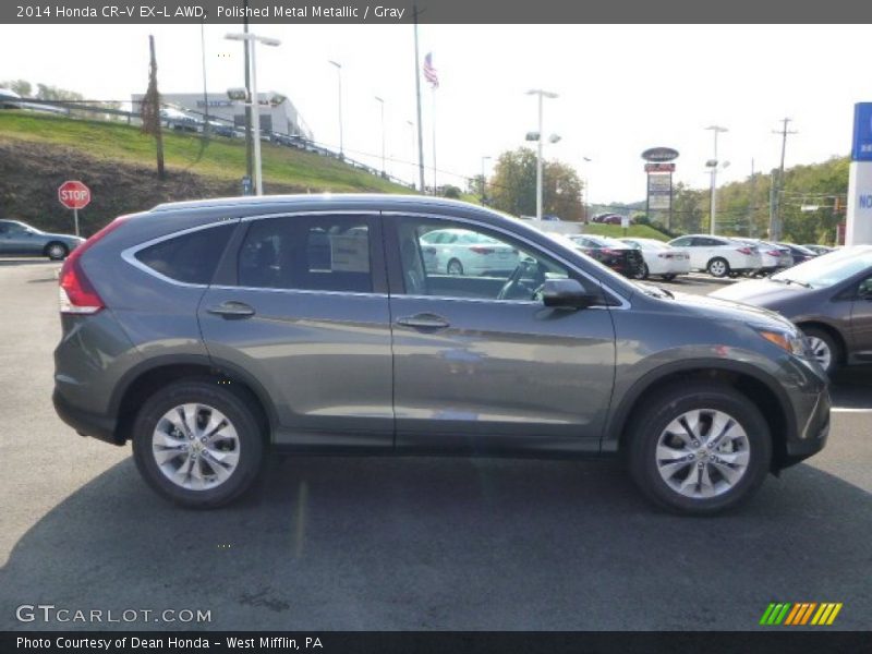 Polished Metal Metallic / Gray 2014 Honda CR-V EX-L AWD