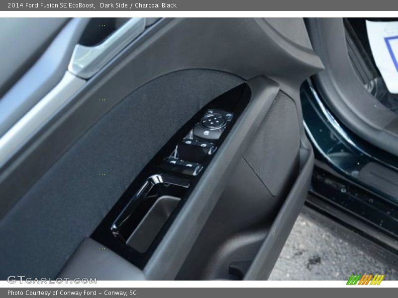 Dark Side / Charcoal Black 2014 Ford Fusion SE EcoBoost