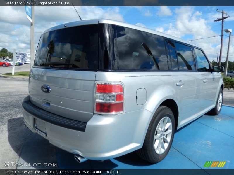 Ingot Silver / Dune 2014 Ford Flex SE