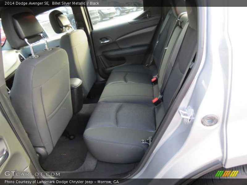 Billet Silver Metallic / Black 2014 Dodge Avenger SE