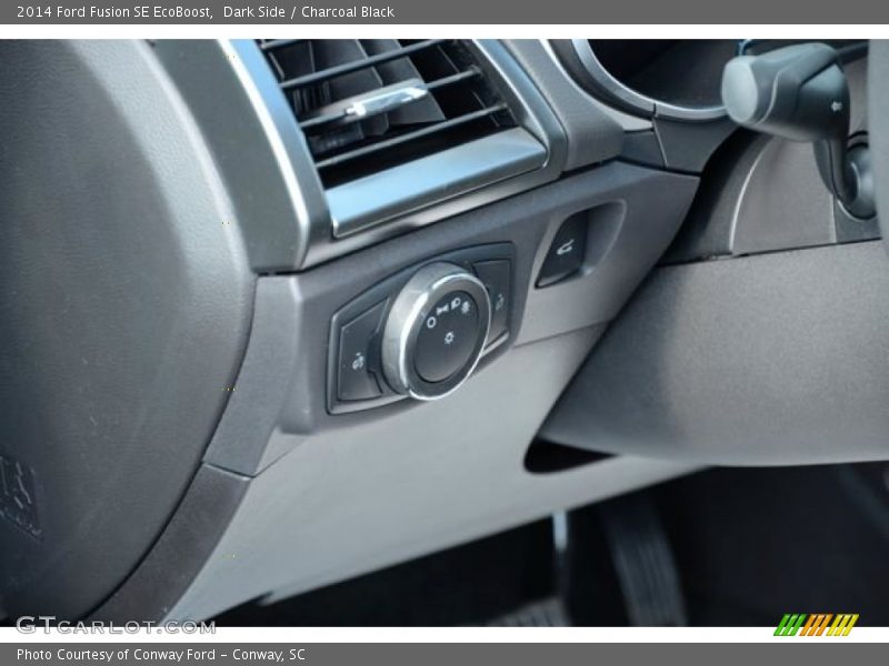 Dark Side / Charcoal Black 2014 Ford Fusion SE EcoBoost