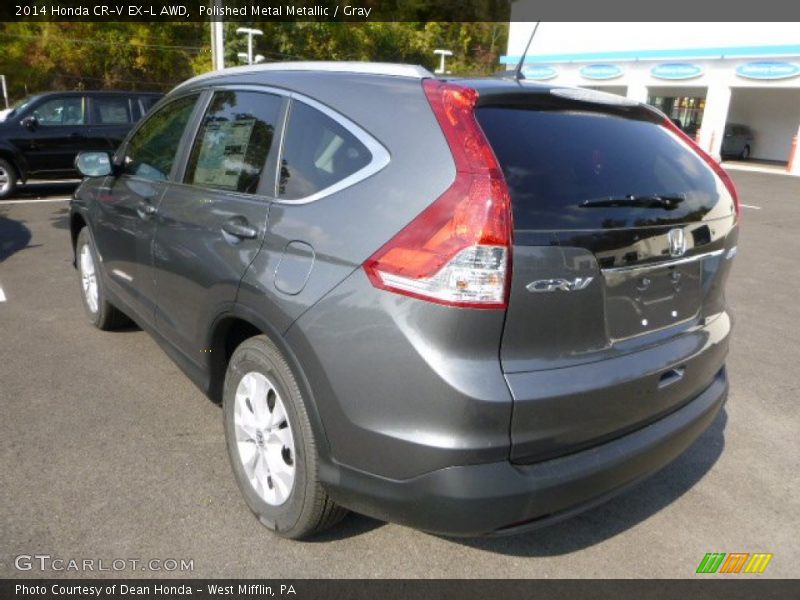 Polished Metal Metallic / Gray 2014 Honda CR-V EX-L AWD