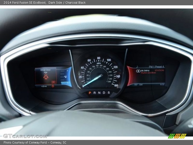 Dark Side / Charcoal Black 2014 Ford Fusion SE EcoBoost
