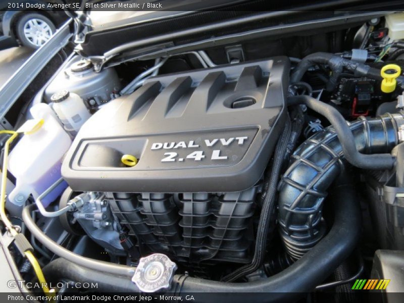 Billet Silver Metallic / Black 2014 Dodge Avenger SE