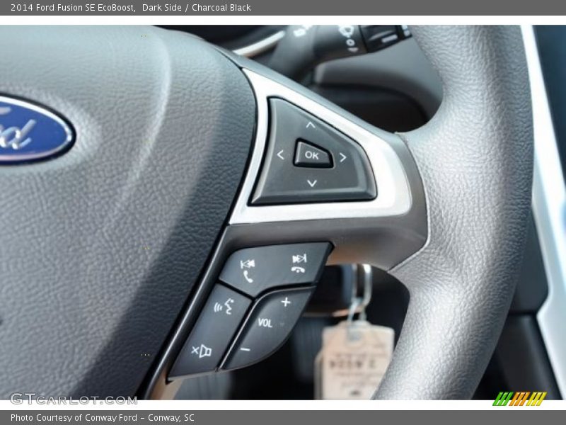 Dark Side / Charcoal Black 2014 Ford Fusion SE EcoBoost