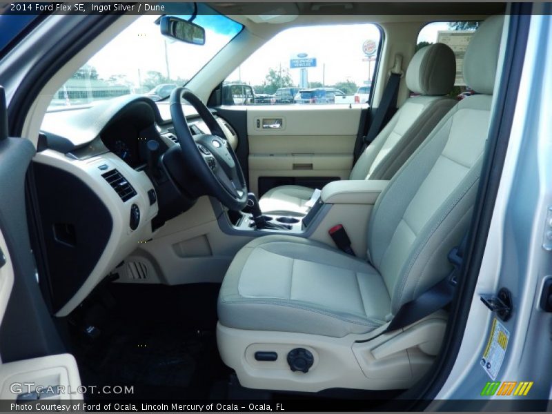  2014 Flex SE Dune Interior