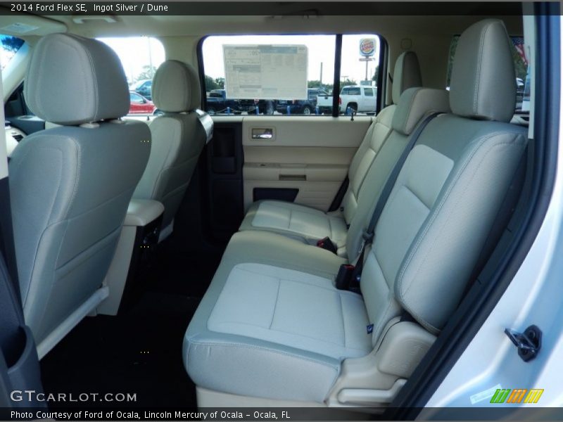 Rear Seat of 2014 Flex SE