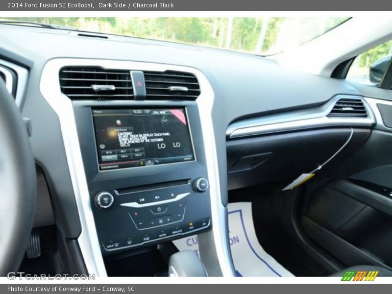 Dark Side / Charcoal Black 2014 Ford Fusion SE EcoBoost