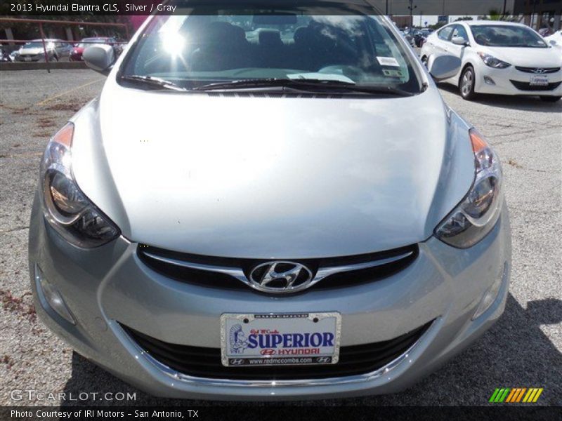 Silver / Gray 2013 Hyundai Elantra GLS