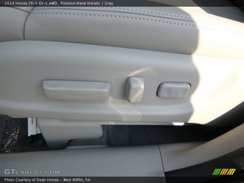 Polished Metal Metallic / Gray 2014 Honda CR-V EX-L AWD