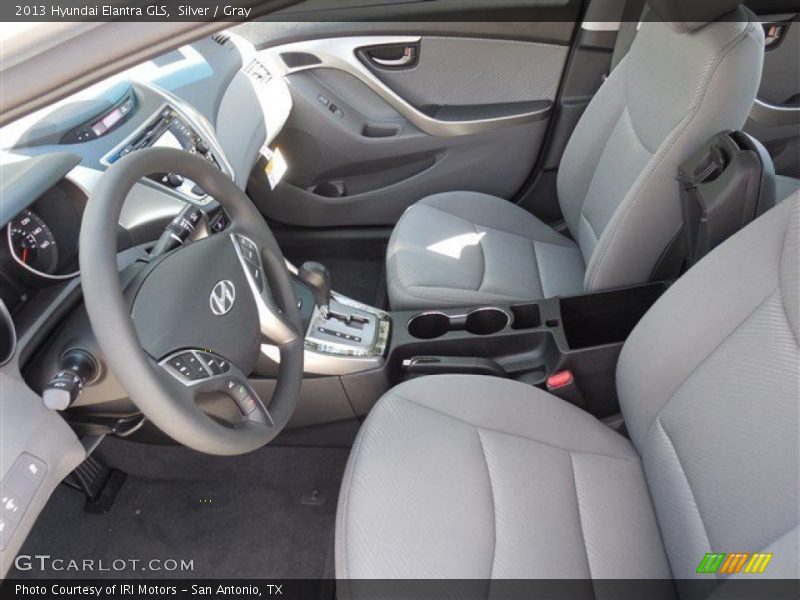 Silver / Gray 2013 Hyundai Elantra GLS