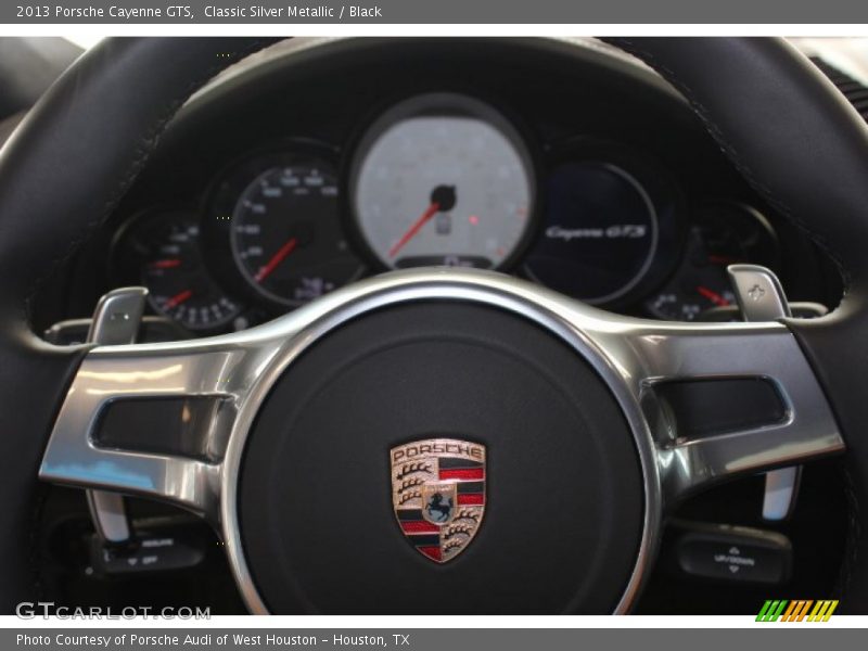 Classic Silver Metallic / Black 2013 Porsche Cayenne GTS