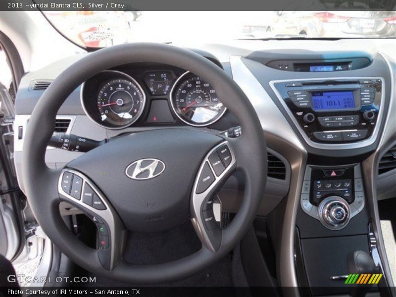 Silver / Gray 2013 Hyundai Elantra GLS