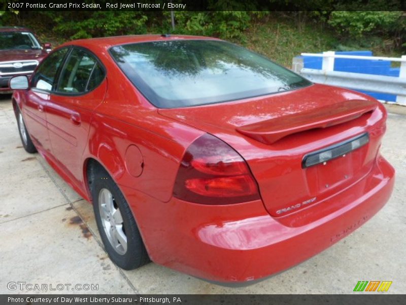 Red Jewel Tintcoat / Ebony 2007 Pontiac Grand Prix Sedan