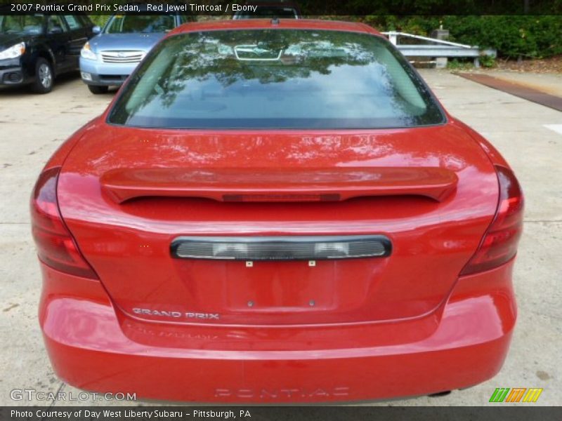 Red Jewel Tintcoat / Ebony 2007 Pontiac Grand Prix Sedan