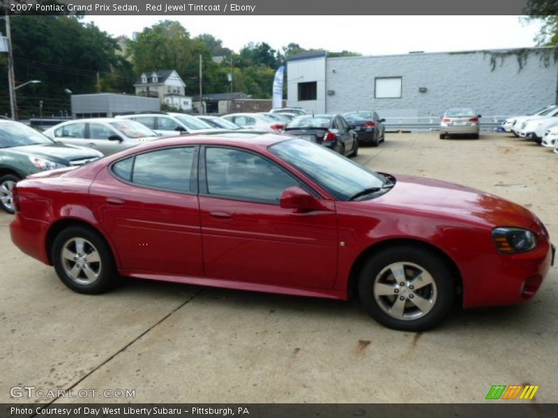 Red Jewel Tintcoat / Ebony 2007 Pontiac Grand Prix Sedan