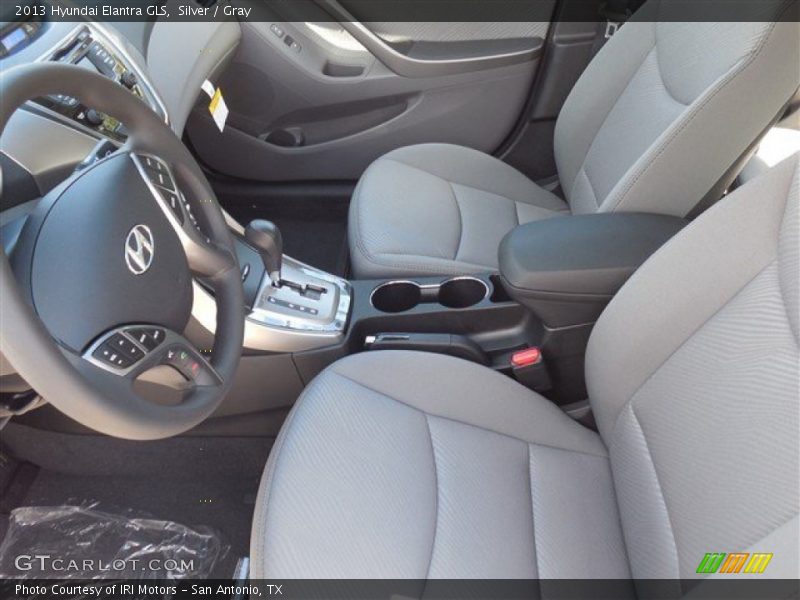 Silver / Gray 2013 Hyundai Elantra GLS