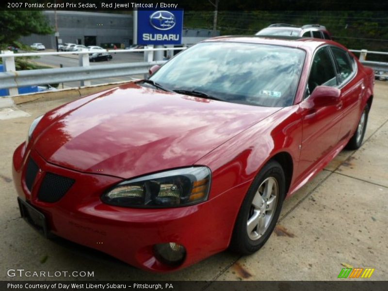 Red Jewel Tintcoat / Ebony 2007 Pontiac Grand Prix Sedan