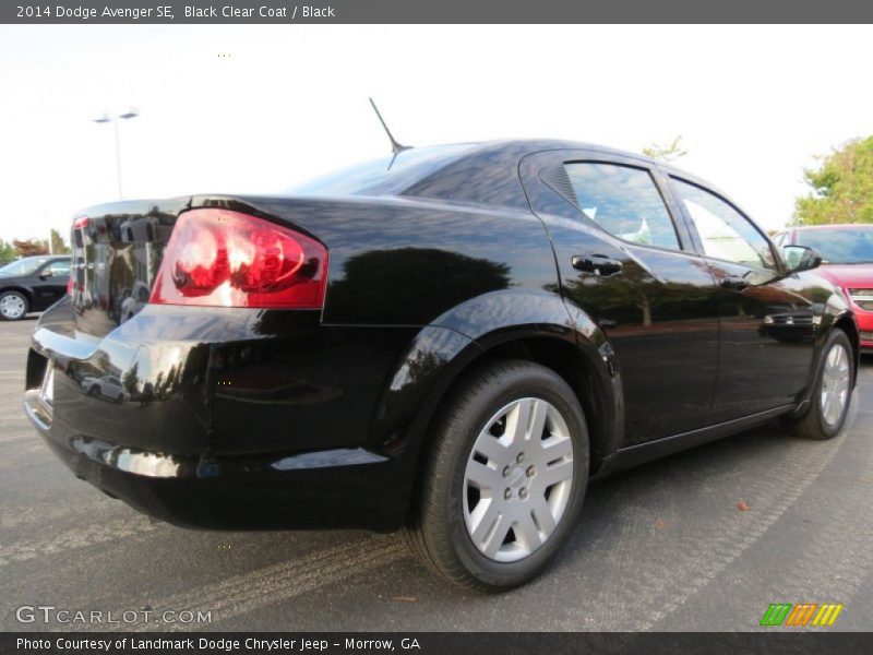 Black Clear Coat / Black 2014 Dodge Avenger SE